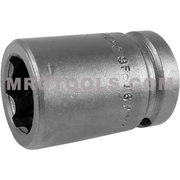 SF-16MM15 Apex 16mm Dado de Impacto Estándar Métrico de 6 Puntos con Accionamiento de Superficie, Impulsión Cuadrado de 1/2''