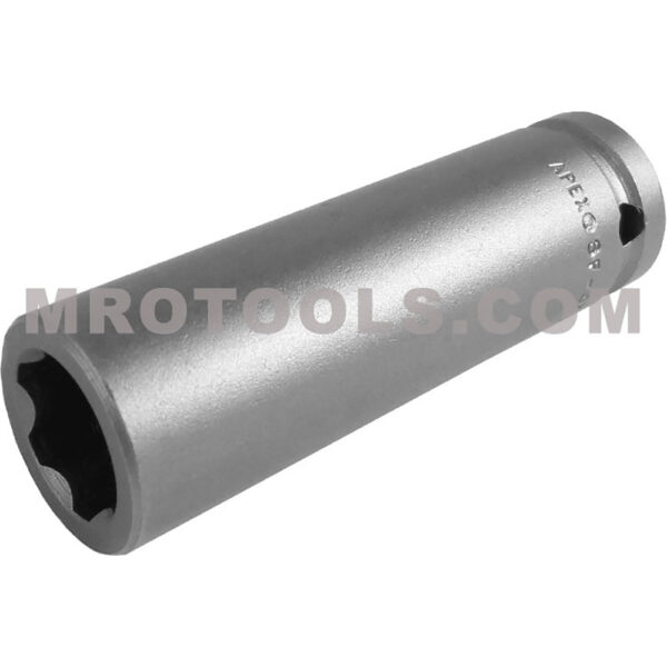 SF-5320 Apex 5/8'' Dado de Impacto Extra Largo de 6 Puntos con Accionamiento de Superficie, Impulsión Cuadrado de 1/2''