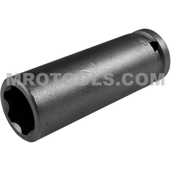 SF-5324 Apex 3/4'' Dado de Impacto Extra Largo de 6 Puntos con Accionamiento de Superficie, Impulsión Cuadrado de 1/2''