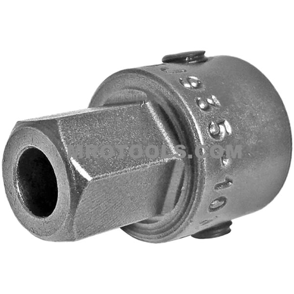 SJ-935-10MXM6 Apex Dado Estilo ''Taping Holding'', Impulsor Cuadrado Masculino, Metrico