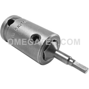 SZ-10 1/8'' Apex Dado de Impacto con Cabeza de Punta, Impulsión Cuadrado de 3/8''