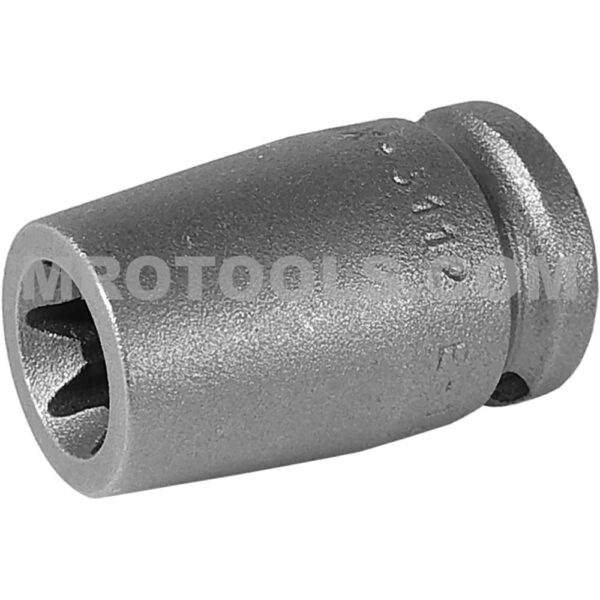 TX-3112 Apex E-12 Dado de Impacto Estilo Torx, Para Tornillos Externos, Impulsión Cuadrado de 3/8''