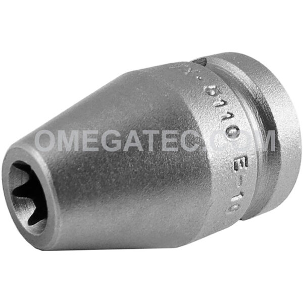 TX-5110 Apex E-10 Dado de Impacto Estilo Torx, Para Tornillos Externos, Impulsión Cuadrado de 1/2''