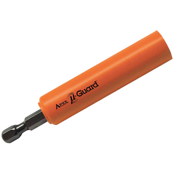 UG-M-490-8 Apex 1/4'' Portapuntas de Potencia Magnético u-Guard, Impulsor Hexagonal Macho de 1/4''