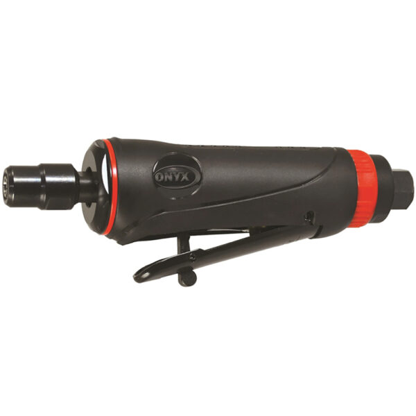 Astro Pneumatic 201 ONYX Cuerpo Compuesto Rectificador de Troqueles de 1/4'' ? 25,000RPM ? Escape Trasero