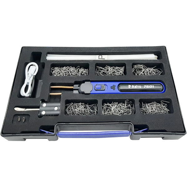 Astro Pneumatic 7601 Kit de Reparación con Grapas Calientes y Soldadura de Plástico Inalámbrico