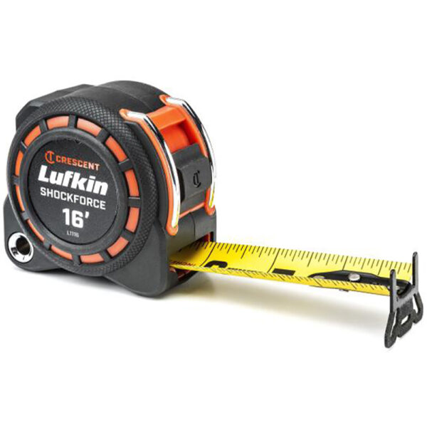 L1116-02 Lufkin 1-3/16'' x 16' Cinta Métrica Shockforce G1 Dual Sided