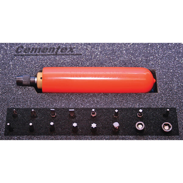 636TSD-K Cementex Kit de Destornillador de Torque de 6-36 in-lbs