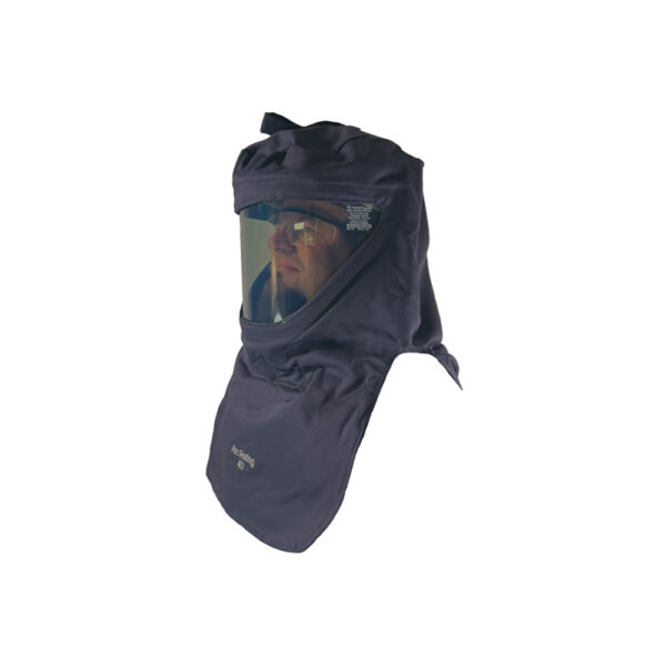 AFH40-FR-FAN-G Cementex Capucha Contra Arco Eléctrico Serie Feature de 40 cal/cm2 con Ventilador
