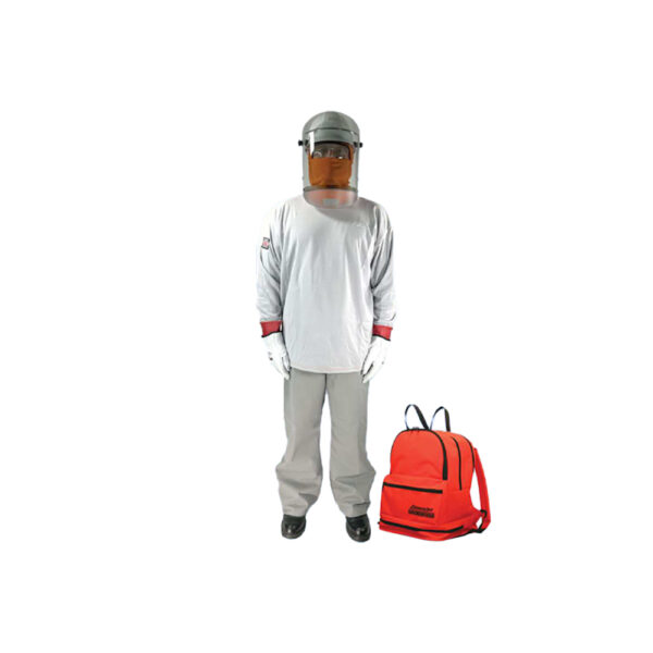BPK-CUL11-K-5X00 Cementex Kit de Camisa y Pantalón Serie UltraLite de 11 cal/cm² en Mochila de Lujo con Juego de Herramientas y Juego de Guantes Clase 00 - 5X GRANDE