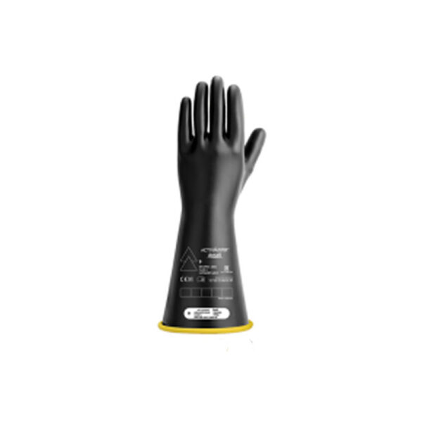 IGK3-16-11BY Cementex Juego de Guantes de Hule Aislantes Clase 3 Talla 11 Negro/Amarillo, 16''