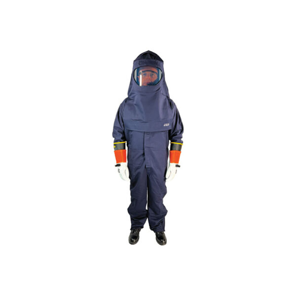 CS21CT-L Cementex Abrigo Azul Marino Serie Feature de 21 cal/cm² - GRANDE