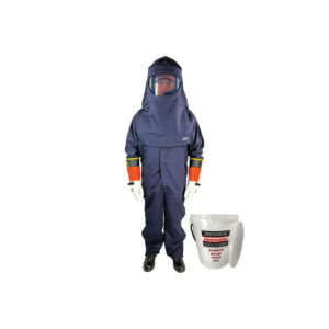 Cementex Kits de Abrigo/Pantalón Serie Feature de 21 cal/cm² en Contenedor de Almacenamiento para Arco Eléctrico