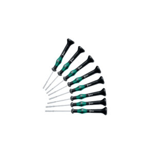05345278001 Wera 345278 2069/8 2.5mm - 6.0mm Juego de Impulsor de Puntas Kraftform Micro de 8 Piezas