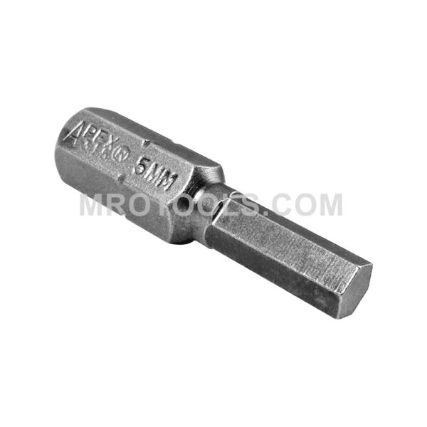 315-5MM Apex Punta con Cabeza de Dado (Hex-Allen) 5/16'', Métrico