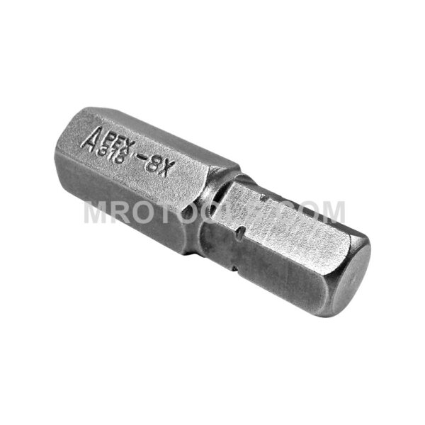 315-8X Apex Punta con Cabeza de Dado (Hex-Allen) 5/16''