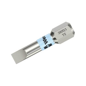 Wera Puntas Planas de Acero Inoxidable 3800/1 TS