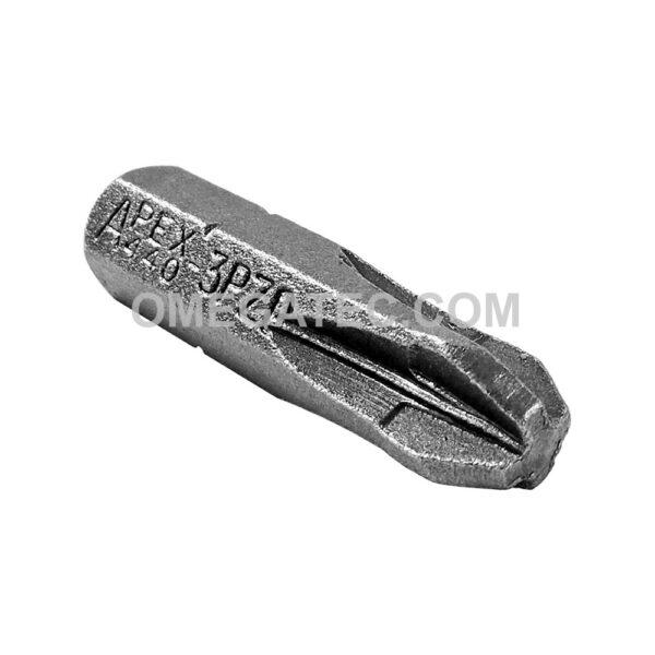 440-3-PZDX Apex Punta Pozidriv 1/4'' #3