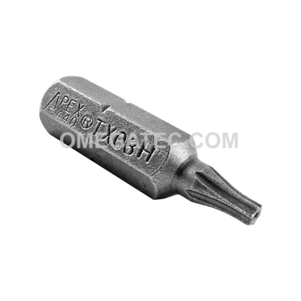 440-TX-08-H Apex Punta Torx de 1/4'', Resistente a la Manipulación