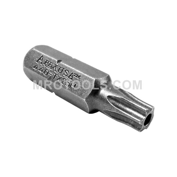 440-TX-25-H Apex Punta Torx de 1/4'', Resistente a la Manipulación