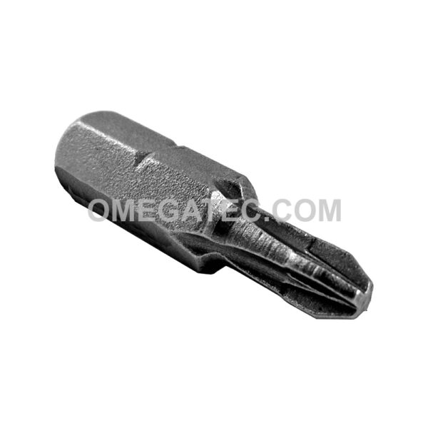 446-1-PZDX Apex Punta Pozidriv 1/4'' #1, Espacio Limitado