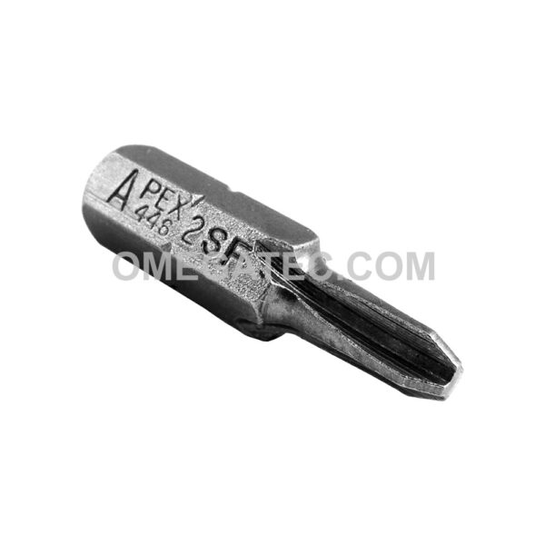 446-2-SFX Apex Punta Sel-O-Fit #2, Espacio Limitado, Impulsor Hexagonal de 1/4''