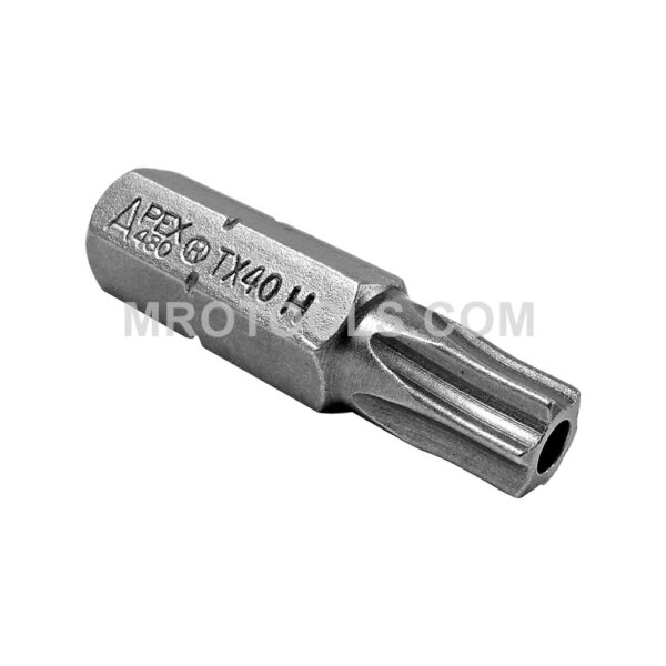 480-TX-40-H Apex Punta Torx de 5/16'', Resistente a la Manipulación
