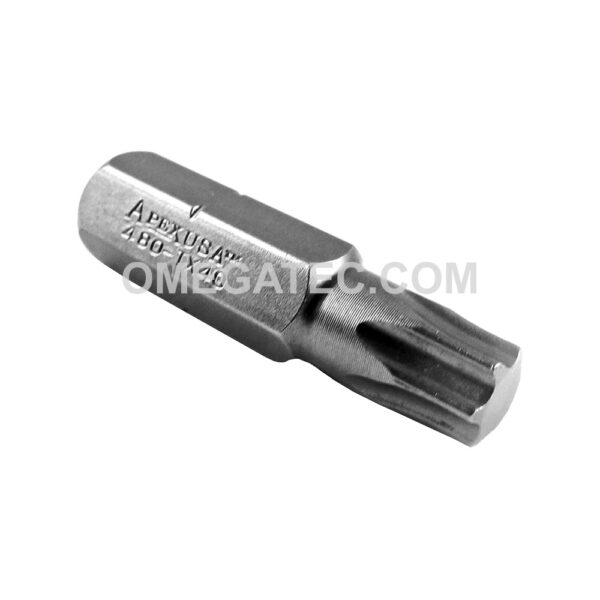 480-TX-40I Apex Punta Torx de 5/16'', Dureza Intermedia