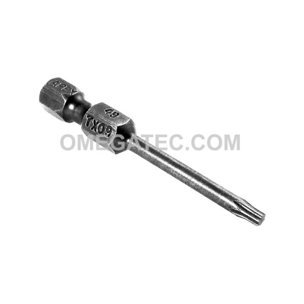 49-TX-09 Apex Punta Torx de 1/4'' con Impulsor de Poder