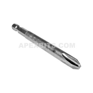 493-BX Apex Punta Phillips 1/4'' #3 con Impulsor de Poder