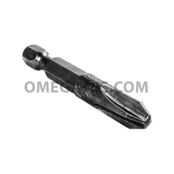 493X Apex Punta Phillips 1/4'' #3 con Impulsor de Poder