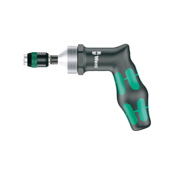 05074721001 Wera 7467 Kraftform Agarre de Pistola Pre Programado Desarmador de Torsion con Rapidaptor de Liberacion Rapida