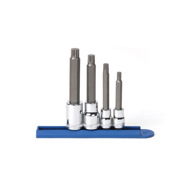 80572 GearWrench Juego de Dados Triple Cuadrado Metrico con Impulsor de 3/8'' y 1/2'' de 3 Piezas