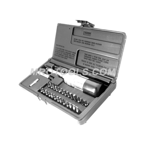 810568 Sturtevant Richmont Desarmador de Torsion Ajustable CAL 36/4 Juego de 29 Piezas