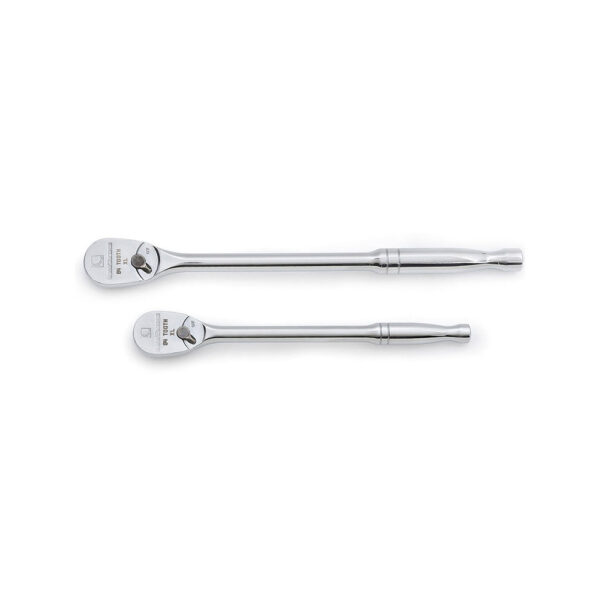 81268 GearWrench Juego de Trinquete Teardrop Pulido Completo con Impulsor de 1/4'', 1/2'' y 1/2'' de 2 Piezas