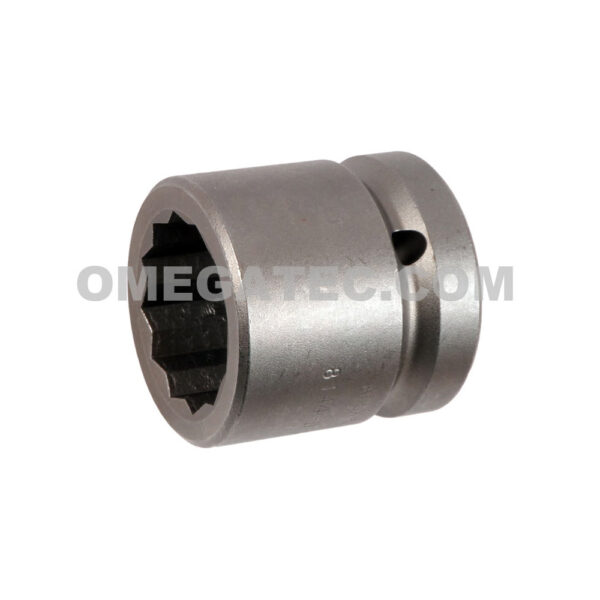 8144-D Apex 1-3/8'' Dado de Impacto Estándar de 12 Puntos, Impulsión Cuadrado de 1''