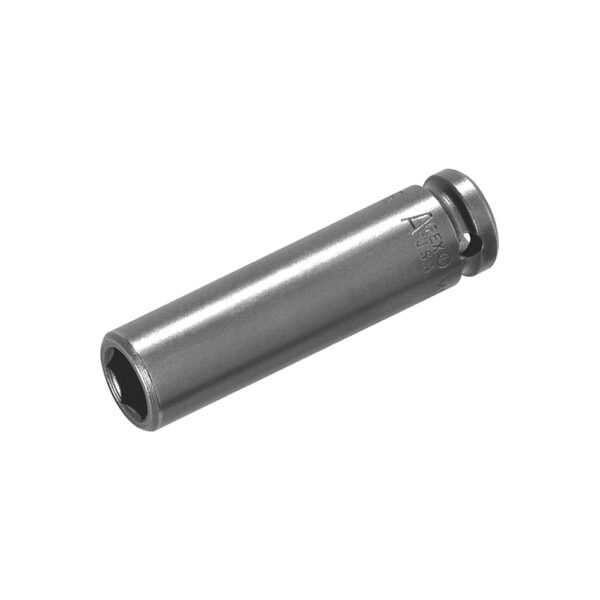 8324 Apex 3/4'' Dado de Impacto Extra Largo de 6 Puntos, Impulsión Cuadrado de 1''