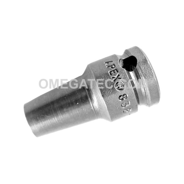 835-SC 3/8'' Sostenedor de Puntas con Impulsion Cuadrado Marca Apex, With Screw Clearance