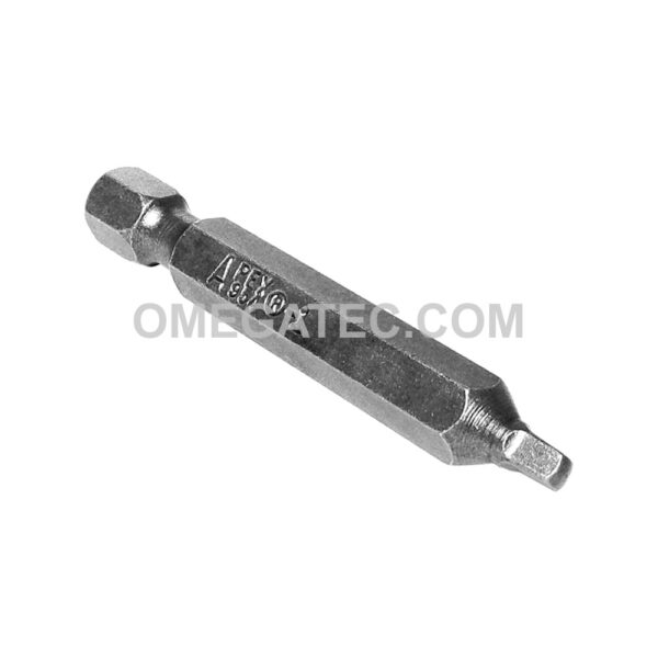 954-1X Apex Punta con Receso Cuadrado de 1/4'' #1 con Impulsor de Poder