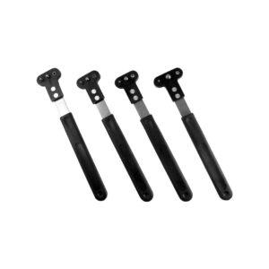 NPJ-DWS1 Nut Plate Jig Estandar con Doble Alas Estilo Two-Lug Juego de 4PC (DWS)