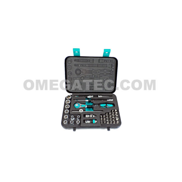 05003535001 Wera 8100 SA 4 Zyklop 1/4'' Juego de Trinquete