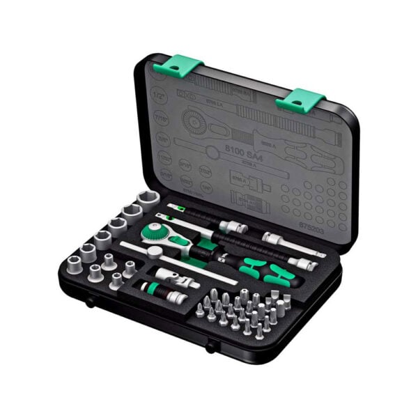 05003647001 Wera 8100 SC 4 Zyklop 1/2'' Juego de Trinquete