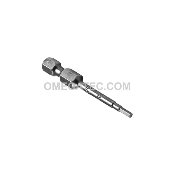 AM-02-AX Apex Punta con Cabeza de Dado (Hex-Allen) 1/4'' con Impulsor de Poder