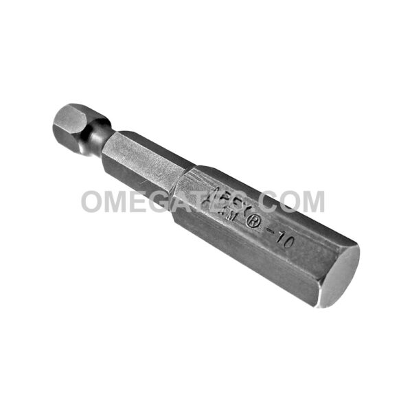 AM-10 Apex Punta con Cabeza de Dado (Hex-Allen) 1/4'' con Impulsor de Poder