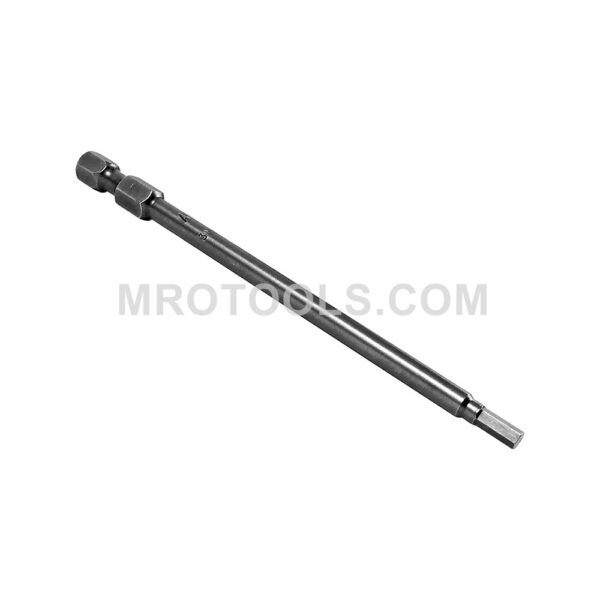 AM-3MM-4 Apex Punta con Cabeza de Dado (Hex-Allen) 1/4'' con Impulsor de Poder, Métrico