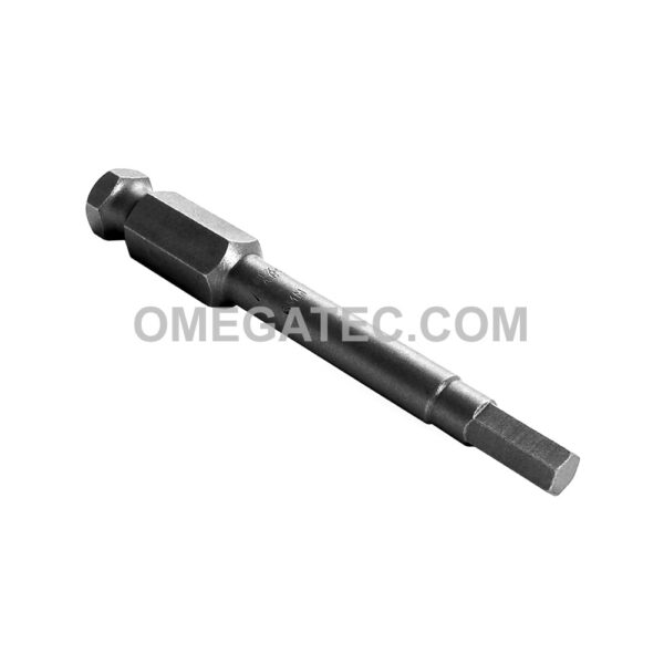 AN-6MM Apex Punta con Cabeza de Dado (Hex-Allen) 7/16'' con Impulsor de Poder, Métrico