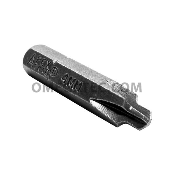 BNAE-4MM Apex Punta B.N.A.E. de 4mm, Impulsor Hexagonal de 1/4''