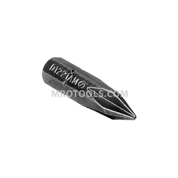 D1221AM Zephyr Puntas Phillips 1/4'' #1, Para Tornillos de Maquina, Milled Point