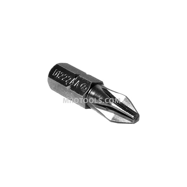 D1222AA Zephyr Puntas Phillips 1/4'' #2, Para Tornillos de Maquina