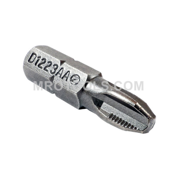 D1223AAR Zephyr Puntas Phillips de Remocion 1/4'' #3, ACR, Para Tornillos de Maquina